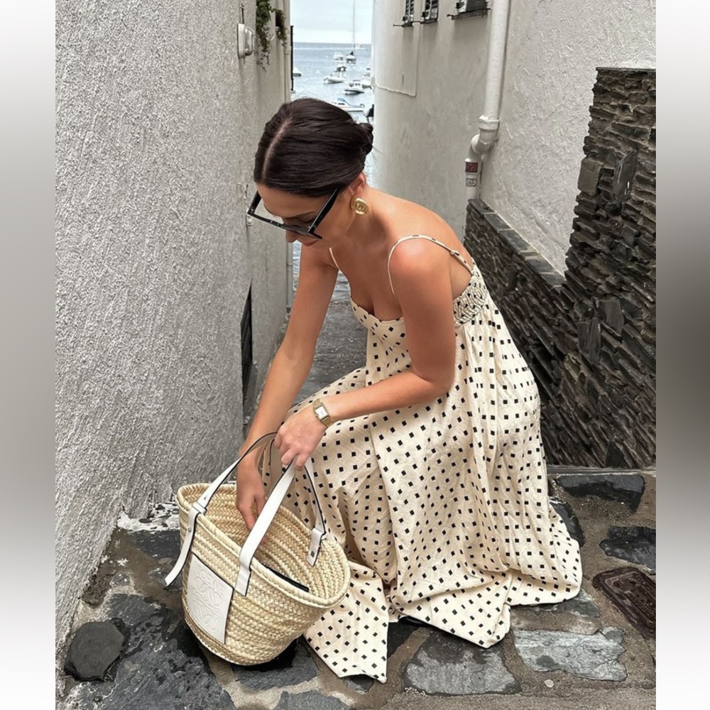 Commense Printed Spaghetti Strap Long Dress Size Small NWT - Picture 6 of 6
